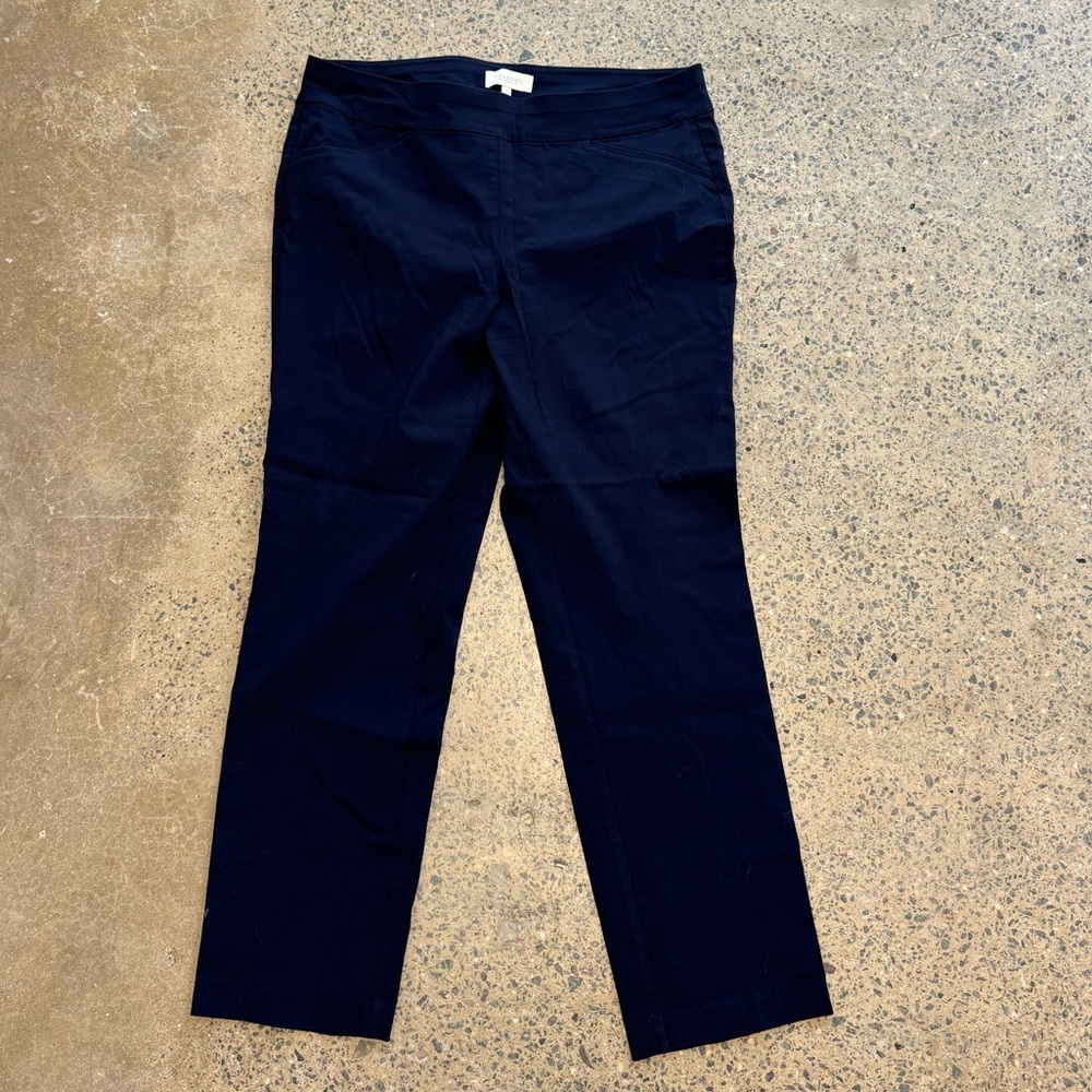 TALBOTS HIGH WAIST ELASTIC WAISTBAND PANTS 16W